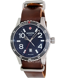 Nixon The Diplomat Czarny/Skóra Ø45 mm A269019-00