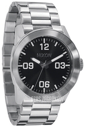 Nixon The Private Czarny/Stal Ø42 mm A2761000-00