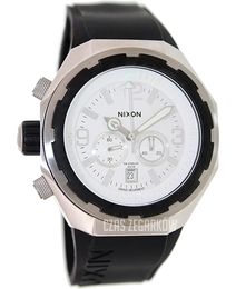 Nixon The Steelcat Srebrny/Guma Ø48 mm A313100-00