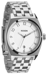 Nixon The Monopoly Biały/Stal Ø40 mm A32510000-00