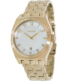 Nixon The Monopoly Srebrny/Stal w odcieniu złota Ø40 mm A3251219-00