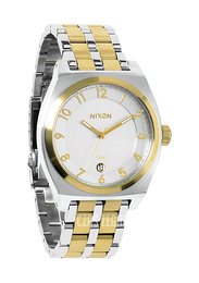 Nixon The Monopoly Srebrny/Stal w odcieniu złota Ø40 mm A3251431-00