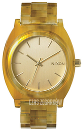 Nixon The Time Teller Żółte złoto/Żywica z tworzywa sztucznego Ø40 mm A3272423-00