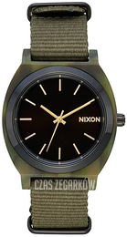 Nixon The Time Teller Czarny/Tkanina Ø40 mm A3272619-00