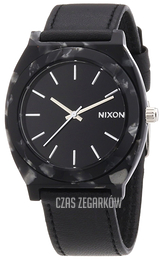 Nixon The Time Teller Czarny/Skóra A3282039-00