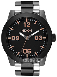 Nixon The Corporal Czarny/Stal Ø48 mm A3462051-00