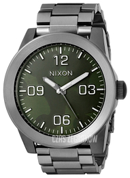 Nixon The Corporal Zielony/Stal Ø48 mm A3462069-00