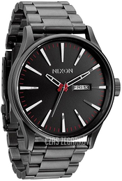 Nixon The Sentry Szary/Stal Ø42 mm A356-131-00