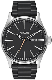 Nixon The Sentry Czarny/Stal Ø42 mm A356-2541-00