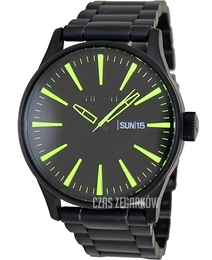 Nixon The Sentry SS Czarny/Stal Ø42 mm A3561256-00