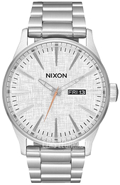 Nixon The Sentry Srebrny/Stal Ø42 mm A3562787-00