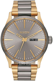 Nixon The Sentry Szary/Stal Ø42 mm A356595