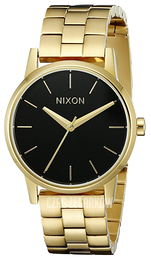 Nixon The Kensington Czarny/Stal w odcieniu złota Ø32 mm A3612042-00