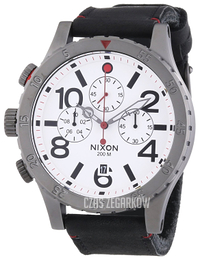 Nixon The 48-20 Biały/Skóra Ø48 mm A363486