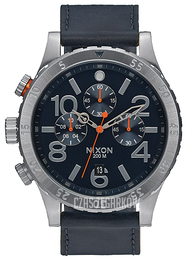 Nixon The 48-20 Niebieski/Skóra Ø48 mm A363863-00