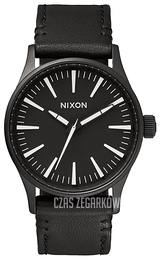 Nixon The Sentry Czarny/Skóra Ø38 mm A377005-00