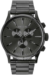 Nixon The Sentry Szary/Stal Ø42 mm A386-632