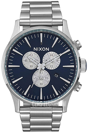 Nixon The Sentry Niebieski/Stal Ø42 mm A3861258-00