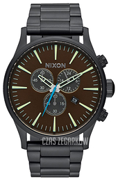 Nixon The Sentry Brązowy/Stal Ø42 mm A3862209-00