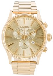 Nixon The Sentry Szampański/Stal w odcieniu złota Ø42 mm A386502-00