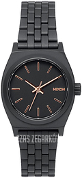 Nixon The Time Teller Czarny/Stal Ø26 mm A399957-00