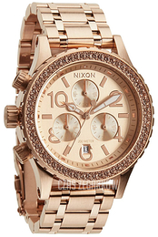 Nixon Różowe złoto/Stal w kolorze różowego złota Ø38 mm A404897-00