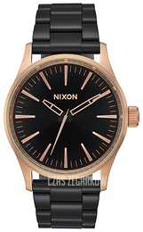 Nixon The Sentry Czarny/Stal Ø38 mm A4502481-00