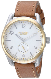 Nixon Biały/Skóra Ø39 mm A4592548-00
