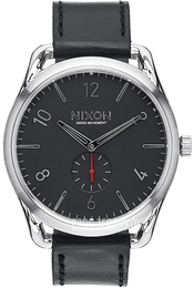 Nixon The C45 Czarny/Skóra Ø45 mm A465-008