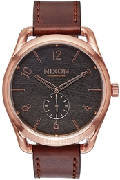 Nixon The C45 Szary/Skóra Ø45 mm A465-1890