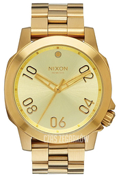 Nixon Żółte złoto/Stal w odcieniu złota Ø40 mm A468502-00