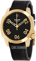 Nixon Czarny/Skóra Ø40 mm A4715130-00