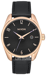 Nixon Czarny/Skóra Ø38 mm A4731098-00