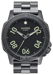 Nixon Czarny/Stal Ø44 mm A5061418-00
