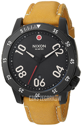 Nixon Czarny/Skóra Ø44 mm A5082448-00