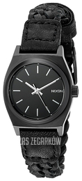 Nixon The Time Teller Czarny/Skóra Ø26 mm A5092053-00