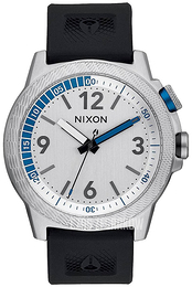 Nixon Srebrny/Guma Ø45 mm A925130-00