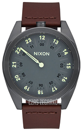 Nixon Szary/Skóra Ø43 mm A9261388-00
