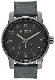 Nixon Szary/Skóra Ø45 mm A9382072-00