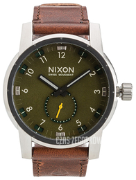 Nixon Zielony/Skóra Ø45 mm A9382334-00