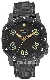 Nixon Szary/Skóra Ø45 mm A9421418-00