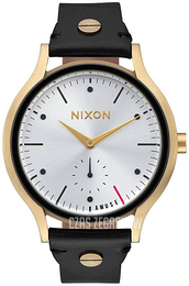 Nixon Srebrny/Skóra Ø38 mm A9952498-00