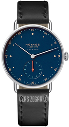 Nomos Glashütte Metro Niebieski/Skóra Ø35 mm N-1110