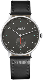 Nomos Glashütte Metro Czarny/Skóra Ø38.5 mm N-1111