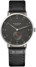 Nomos Glashütte Metro Czarny/Skóra Ø38.5 mm N-1112