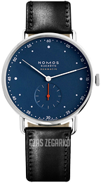 Nomos Glashütte Metro Niebieski/Skóra Ø38.5 mm N-1115