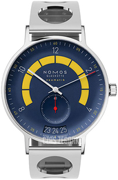 Nomos Glashütte Autobahn Niebieski/Stal Ø41 mm N-1301.S2