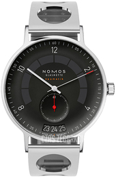 Nomos Glashütte Autobahn Czarny/Stal Ø41 mm N-1301.S3