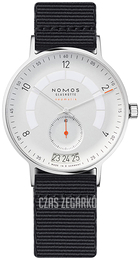 Nomos Glashütte Autobahn Srebrny/Tkanina Ø41 mm N-1301