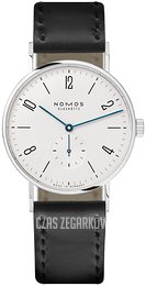 Nomos Glashütte Tangente Biały/Skóra Ø37.5 mm N-164